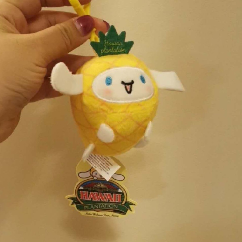 Hawaii Only! Cinnamoroll Plush toy Keychain Limited Edition Sanrio NWT